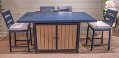 de Exterior Mesa de Bar con Fogata Mabry Shores