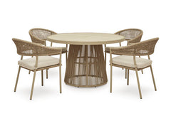 Silla con Brazos de Exterior con Cojín Ocean Park