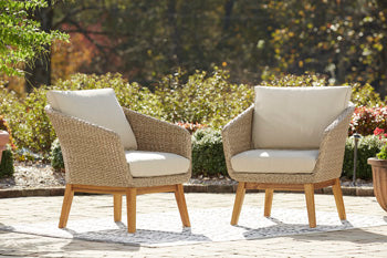 Outdoor Lounge Chair with Cushion Crystal Cave