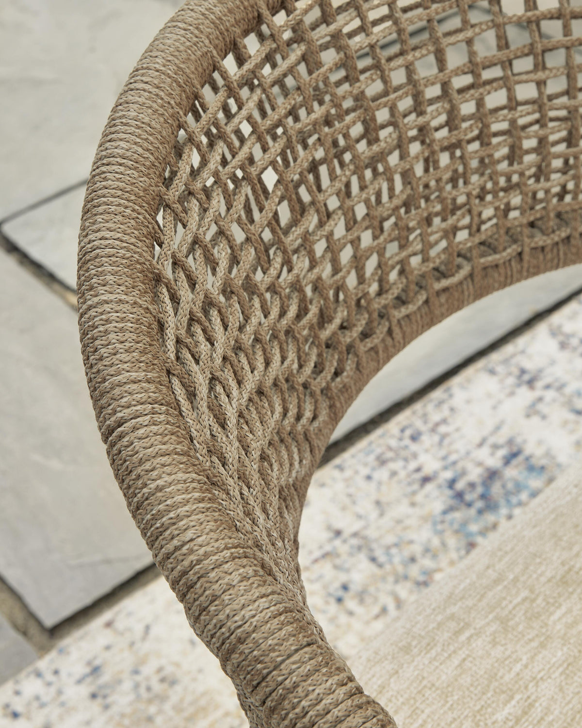 Silla con Brazos de Exterior con Cojín Ocean Park – vista posterior