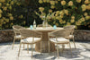 Silla con Brazos de Exterior con Cojín Ocean Park