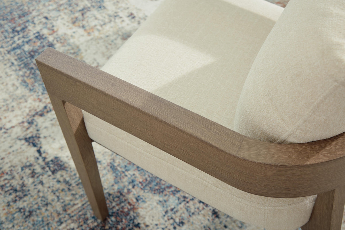 de Exterior de Comedor Silla con Brazos con Cojín Serene Bay – detalle 8