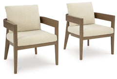 de Exterior de Comedor Silla con Brazos con Cojín Serene Bay