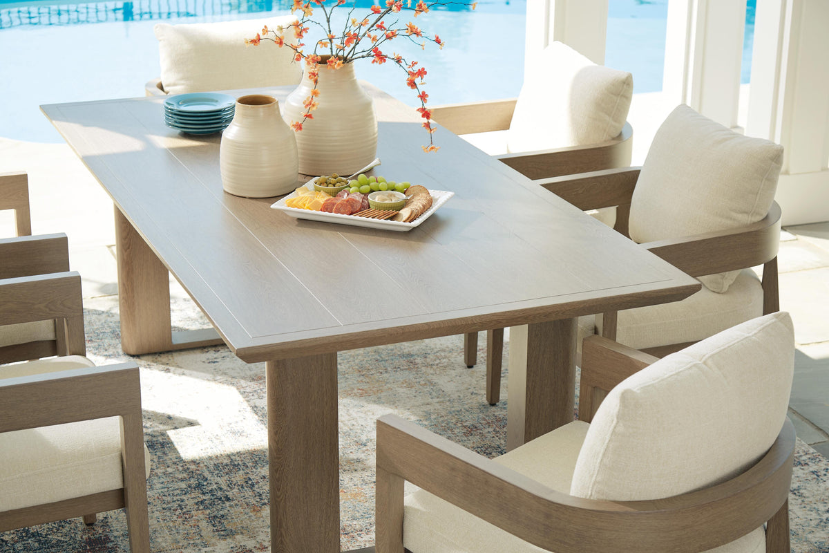 de Exterior de Comedor Silla con Brazos con Cojín Serene Bay – detalle 9