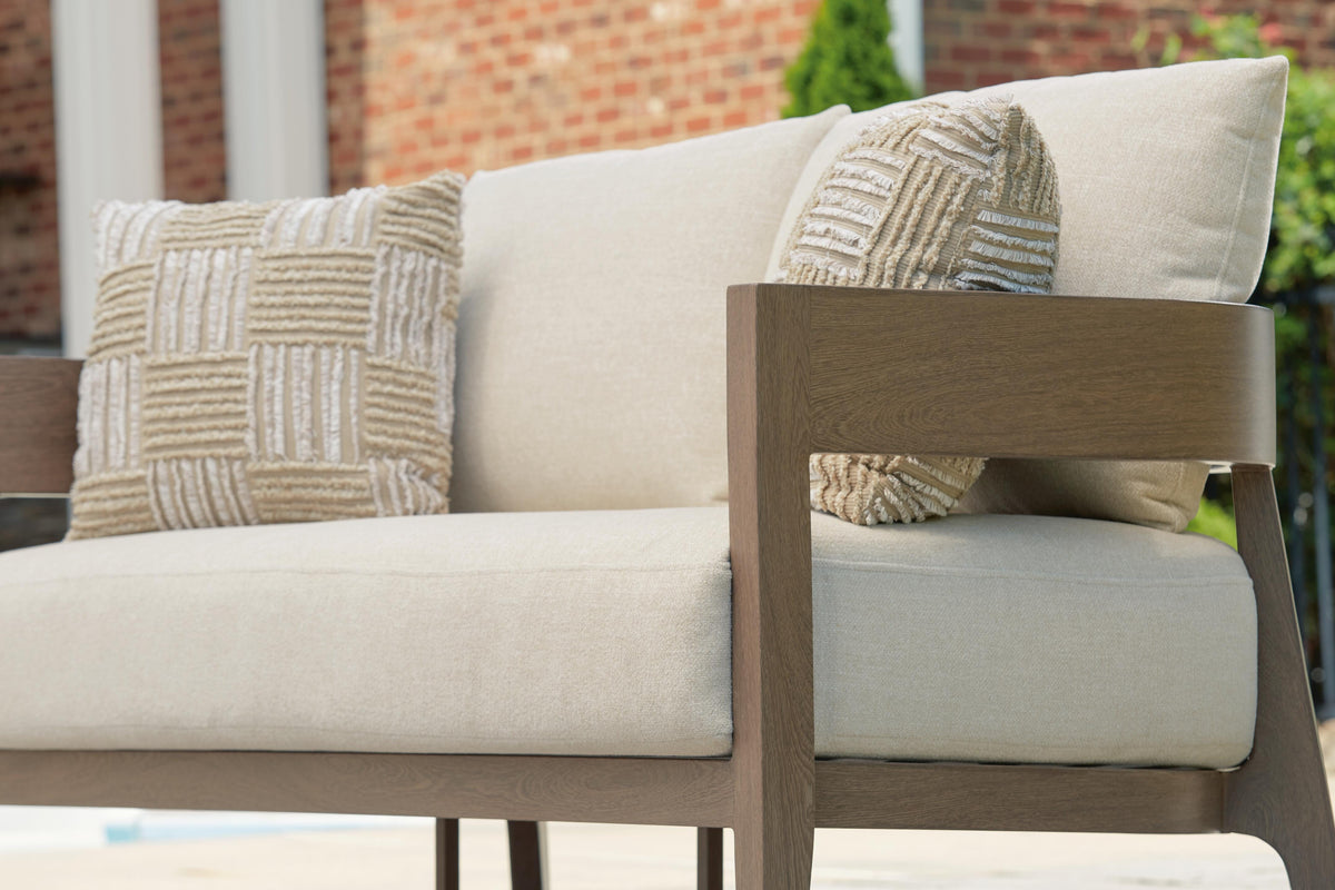 Sofá 2 Puestos de Exterior con Cojín Serene Bay – detalle 12