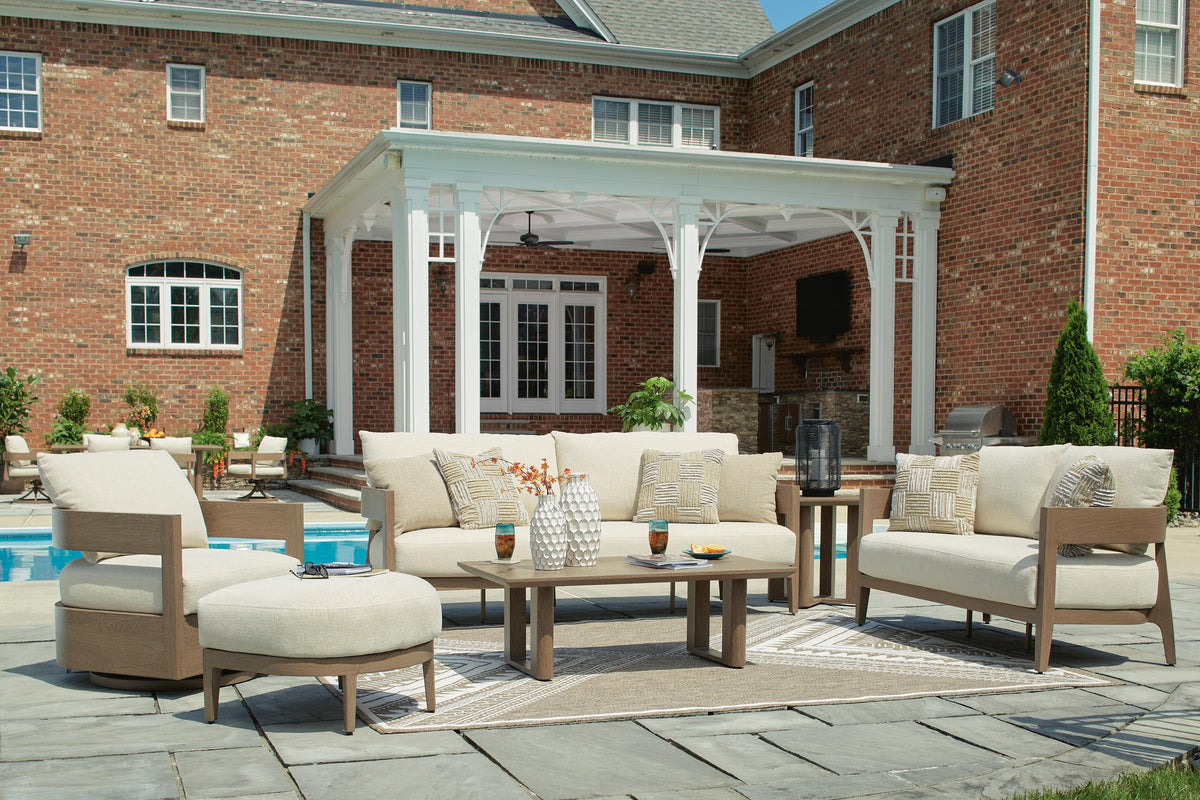 Sofá 2 Puestos de Exterior con Cojín Serene Bay – detalle 7