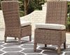 Silla Lateral con Cojín de Exterior Beachcroft