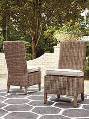 de Exterior Silla Lateral con Cojín Beachcroft