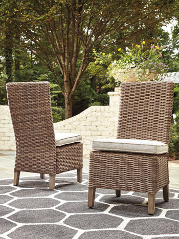 de Exterior Silla Lateral con Cojín Beachcroft