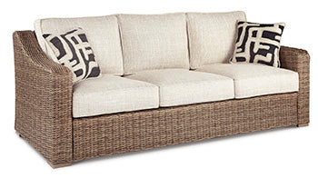 Sofá de Exterior con Cojín Beachcroft