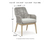 de Exterior de Comedor Silla con Brazos Seton Creek
