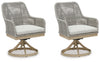 de Exterior Giratorio Silla de Comedor Seton Creek