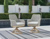 de Exterior Giratorio Silla de Comedor Seton Creek