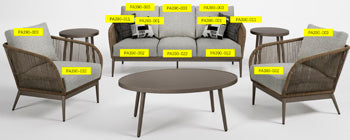 Cojín de Asiento Swiss Valley