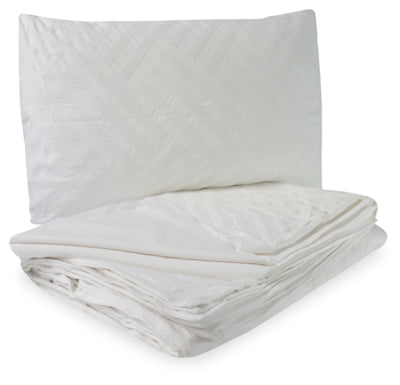Juego de Funda Duvet King Americana Blanco – vista frontal