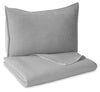 Juego de Cubrelecho King Americana Blanco