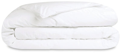 Edredón King Americana Blanco – vista frontal