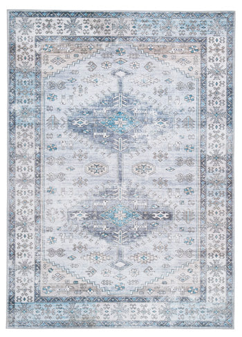 8'1" x 10'1" Washable Tapete Hebruns