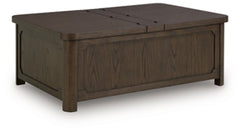 Mesa de Centro con con Almacenamiento Breckington