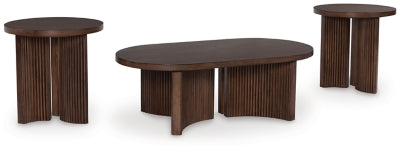 Mesa de Centro y 2 Mesas Auxiliares Korestone