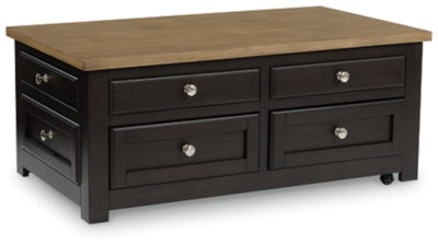Mesa de Centro con Tapa Elevable Drazmine