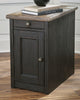 Mesa Lateral con Puertos USB y Tomas de Corriente Tyler Creek