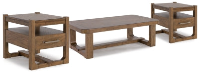 Mesa de Centro y 2 Mesas Auxiliares Cabalynn