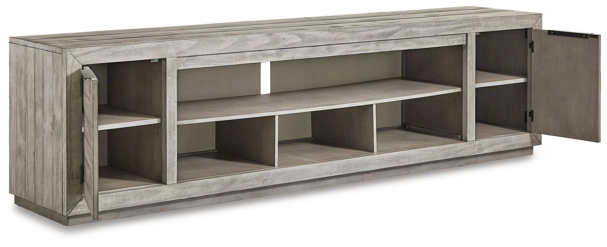 Mueble para TV Naydell 234 cm – vista en ángulo 2