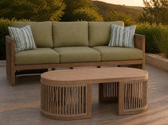 Vision Lane Outdoor Sofa + Coffee Table