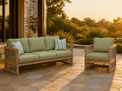 Vision Lane Outdoor Sofa + Lounge Chair