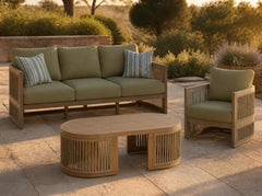 Vision Lane Outdoor Sofa + Lounge Chair + Coffee Table